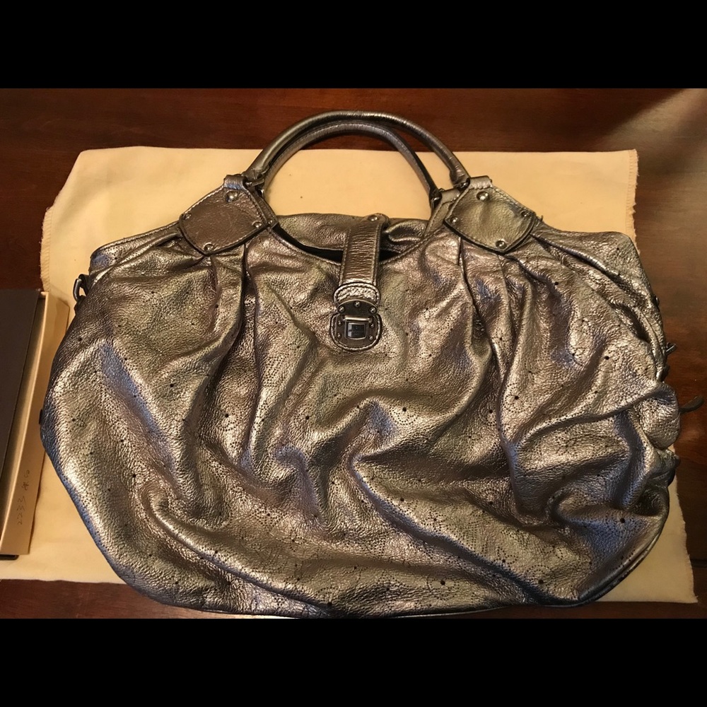 Louis Vuitton Mahina shoulder bag & wallet